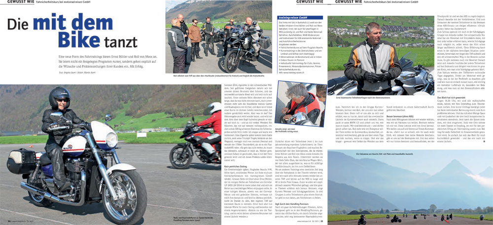 Bericht Moto Sport Schweiz